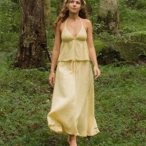 Indigo Luna Mokki Skirt in Sunlight